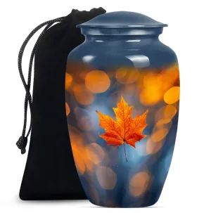 Mapple Leaf Cremation Urn for Cherishing Moments of Dad