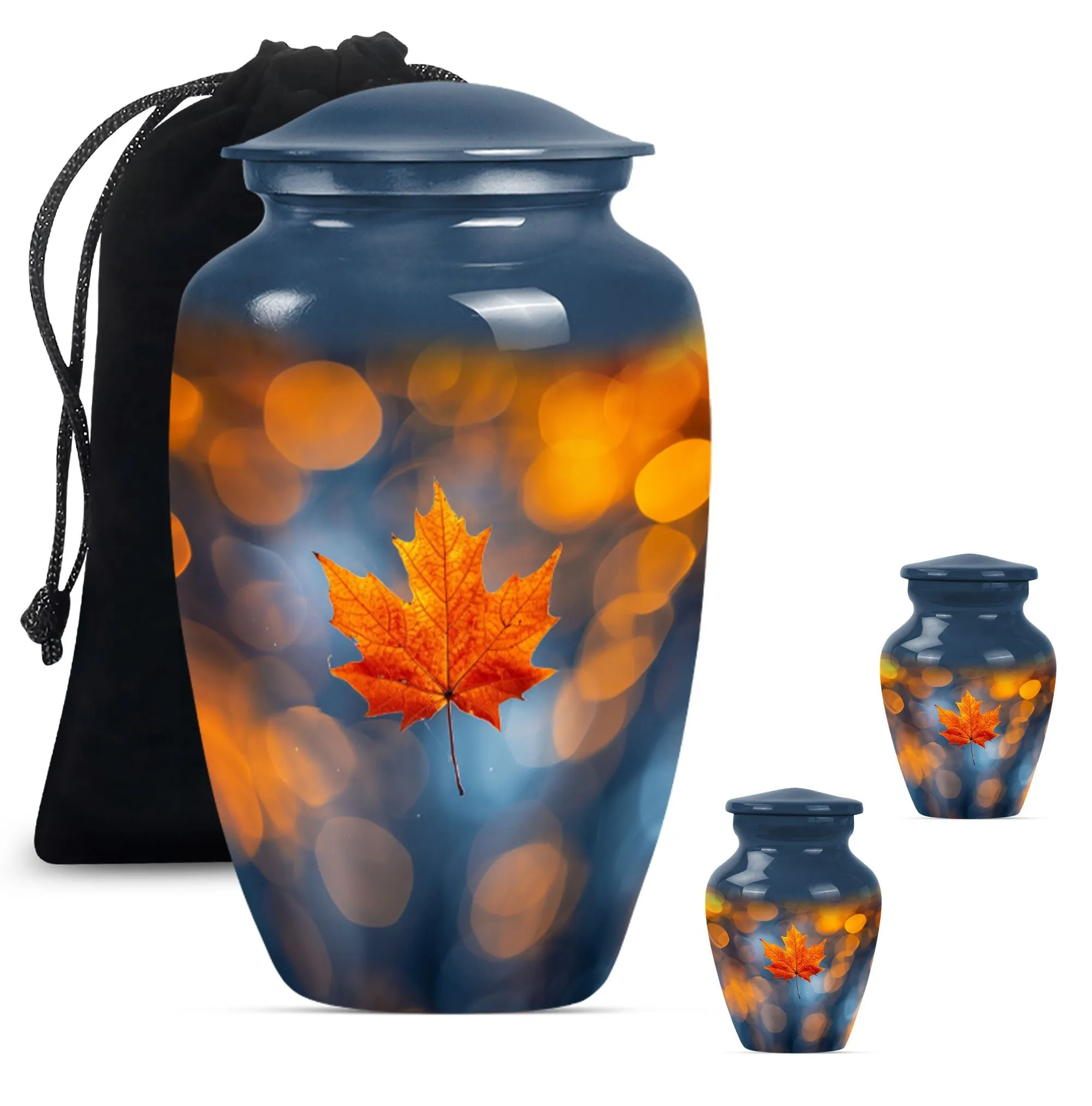 Mapple Leaf Cremation Urn for Cherishing Moments of Dad