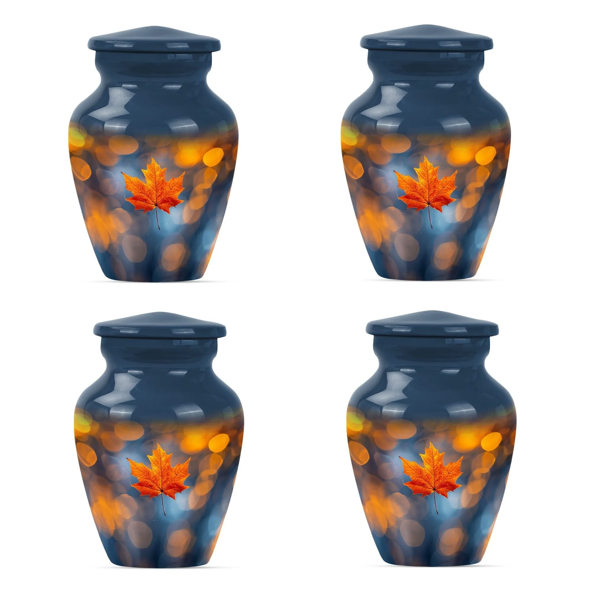 Mapple Leaf Cremation Urn for Cherishing Moments of Dad