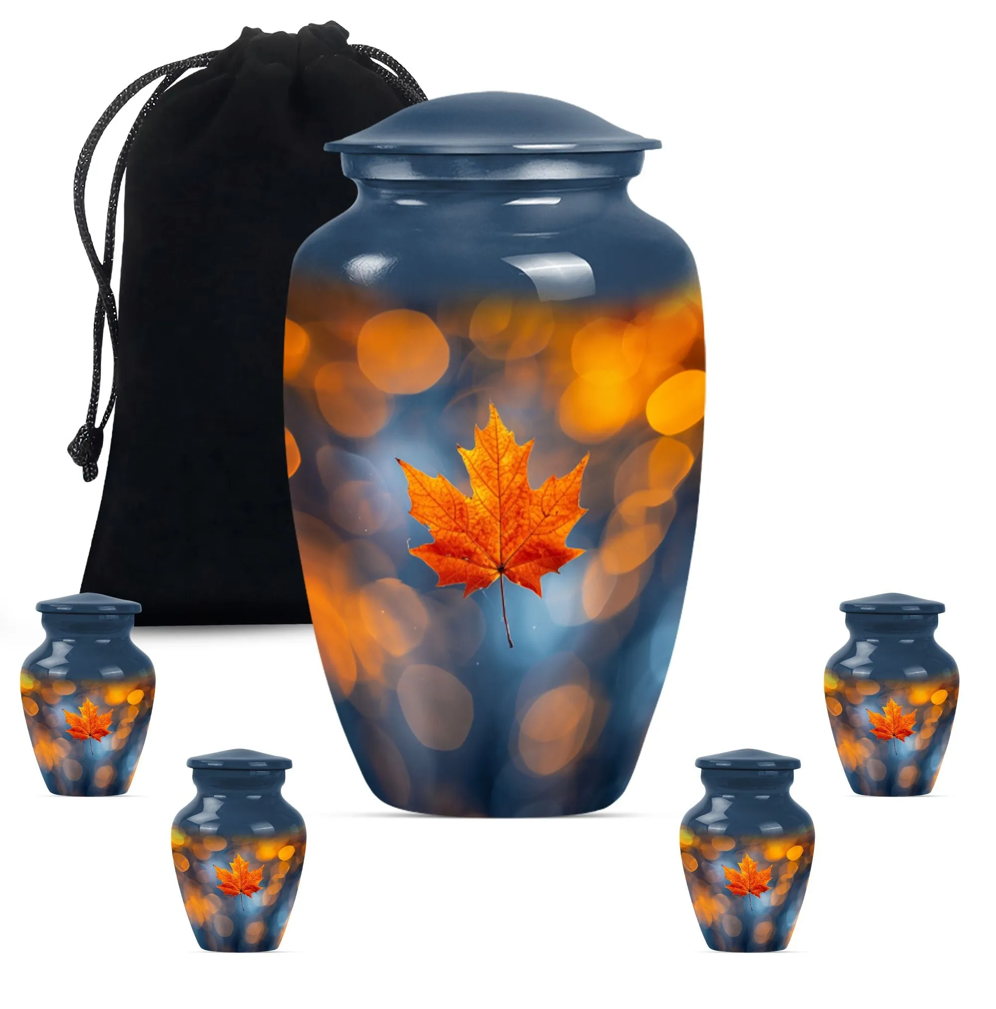 Mapple Leaf Cremation Urn for Cherishing Moments of Dad