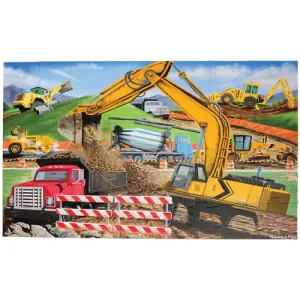 Melissa & Doug® Building Site Floor Puzzle - 49 PC