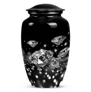 Memorial Diamond Urn: Large, Elegant Burial Companion