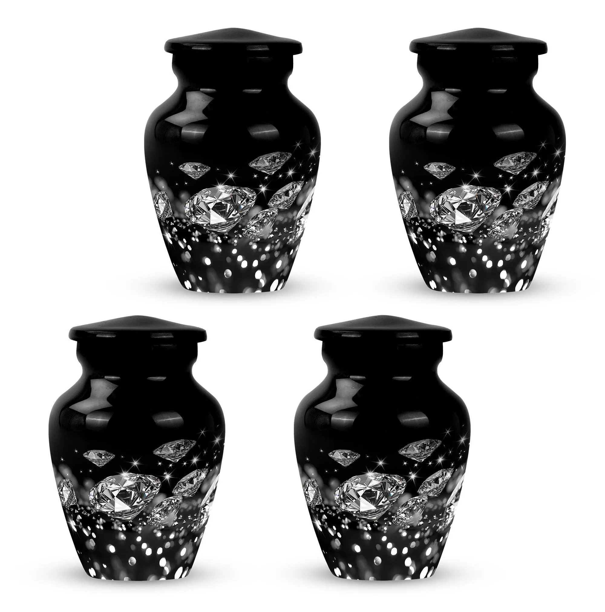 Memorial Diamond Urn: Large, Elegant Burial Companion