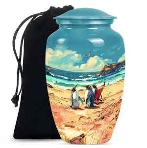 Memories Penguin Urn, Comforting Shelter for Dad's Remains