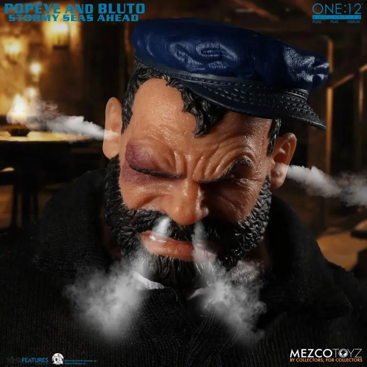 Mezco Toyz ONE:12 Collective: Popeye & Bluto: Stormy Seas Ahead Deluxe Box Set Action Figure
