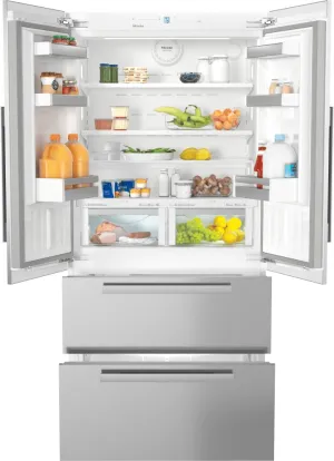 Miele KFNF9955IDE Kfnf 9955 Ide - Frenchdoor Bottom-Mount Units Maximum Convenience Thanks To Generous Large Capacity And Ice Maker.