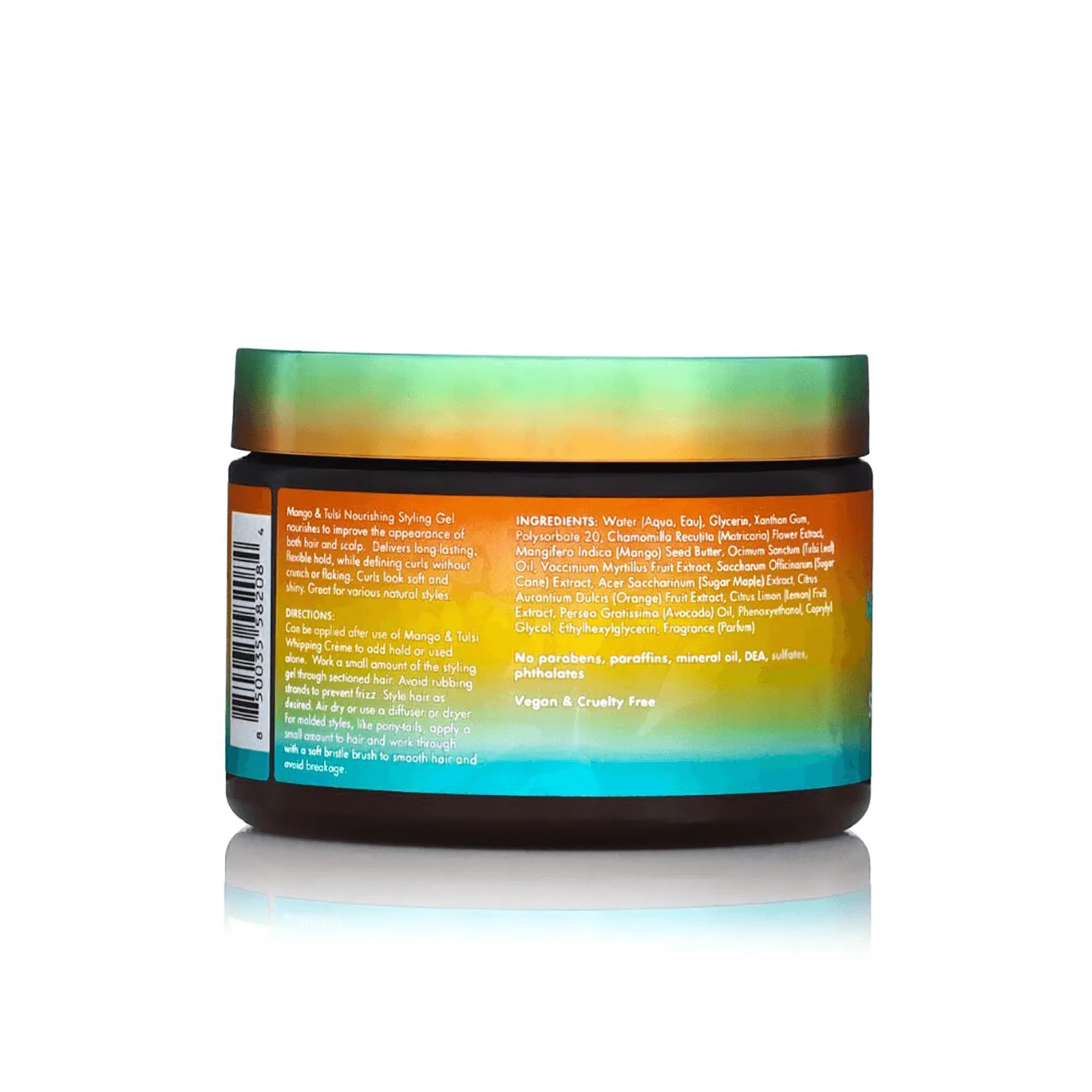 Mielle Organics Mango & Tulsi Nourishing Hair & Scalp Care Styling Gel - 12 oz