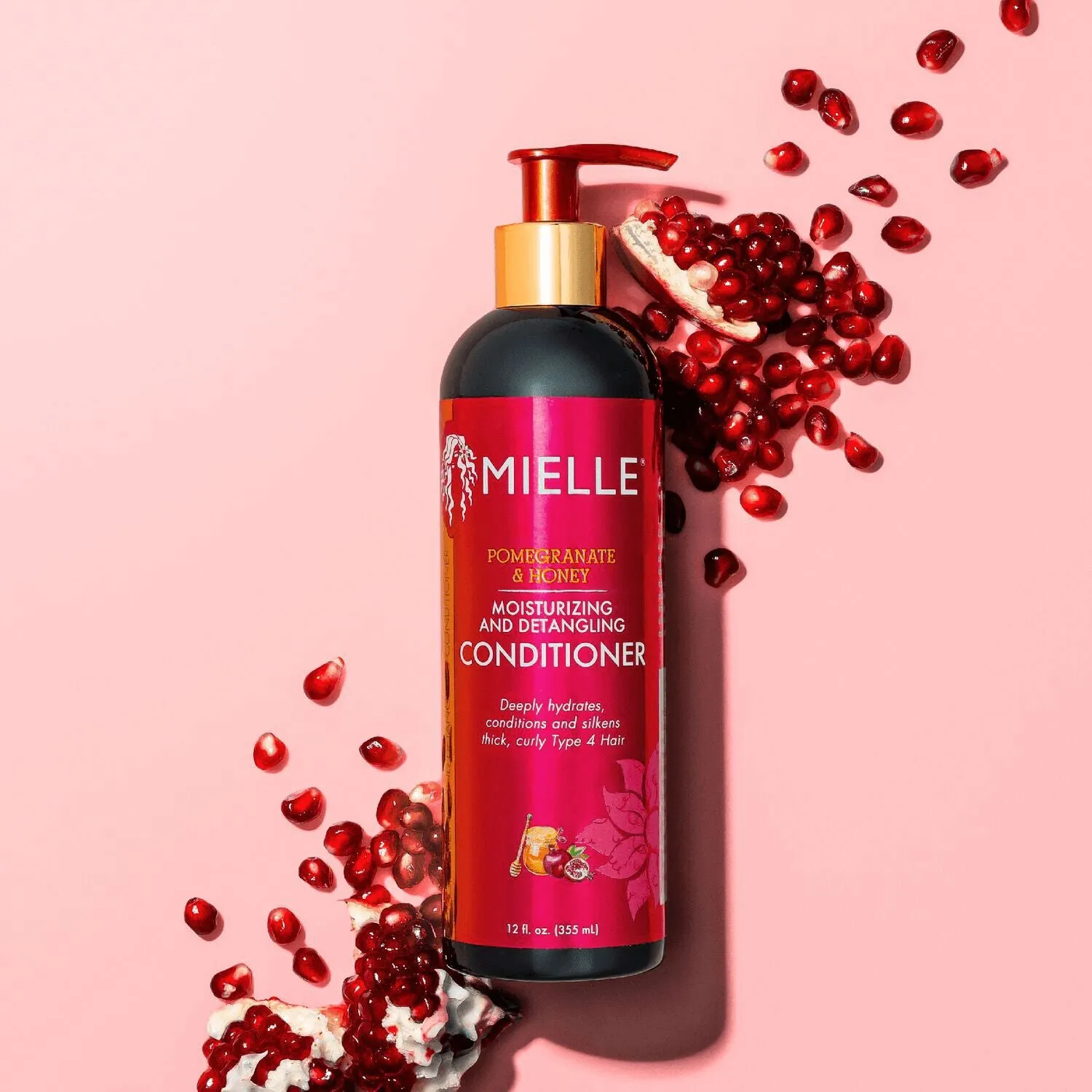 Mielle Organics Pomegranate & Honey Moisturizing & Detangling Conditioner - 12 oz