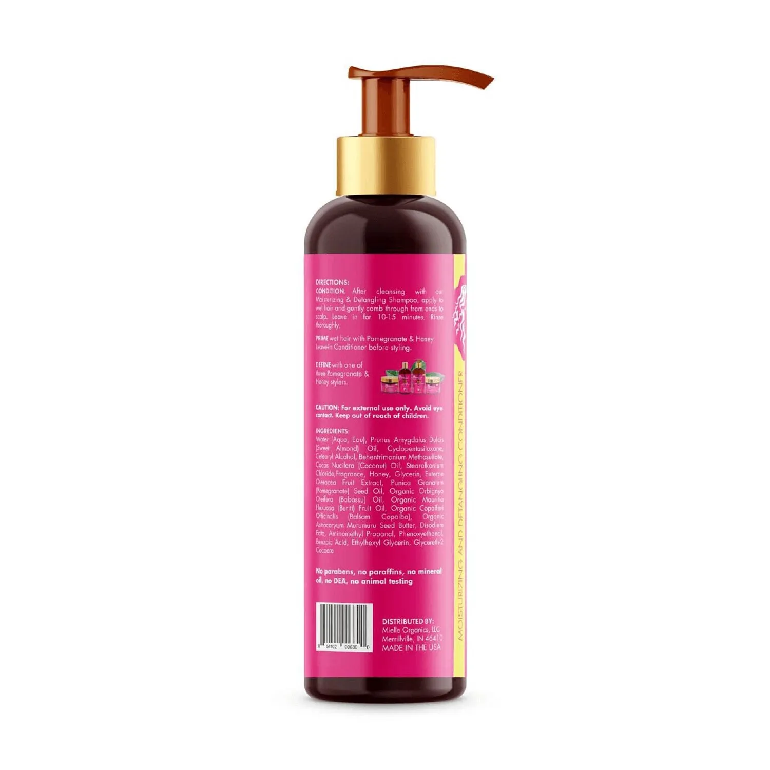 Mielle Organics Pomegranate & Honey Moisturizing & Detangling Conditioner - 12 oz