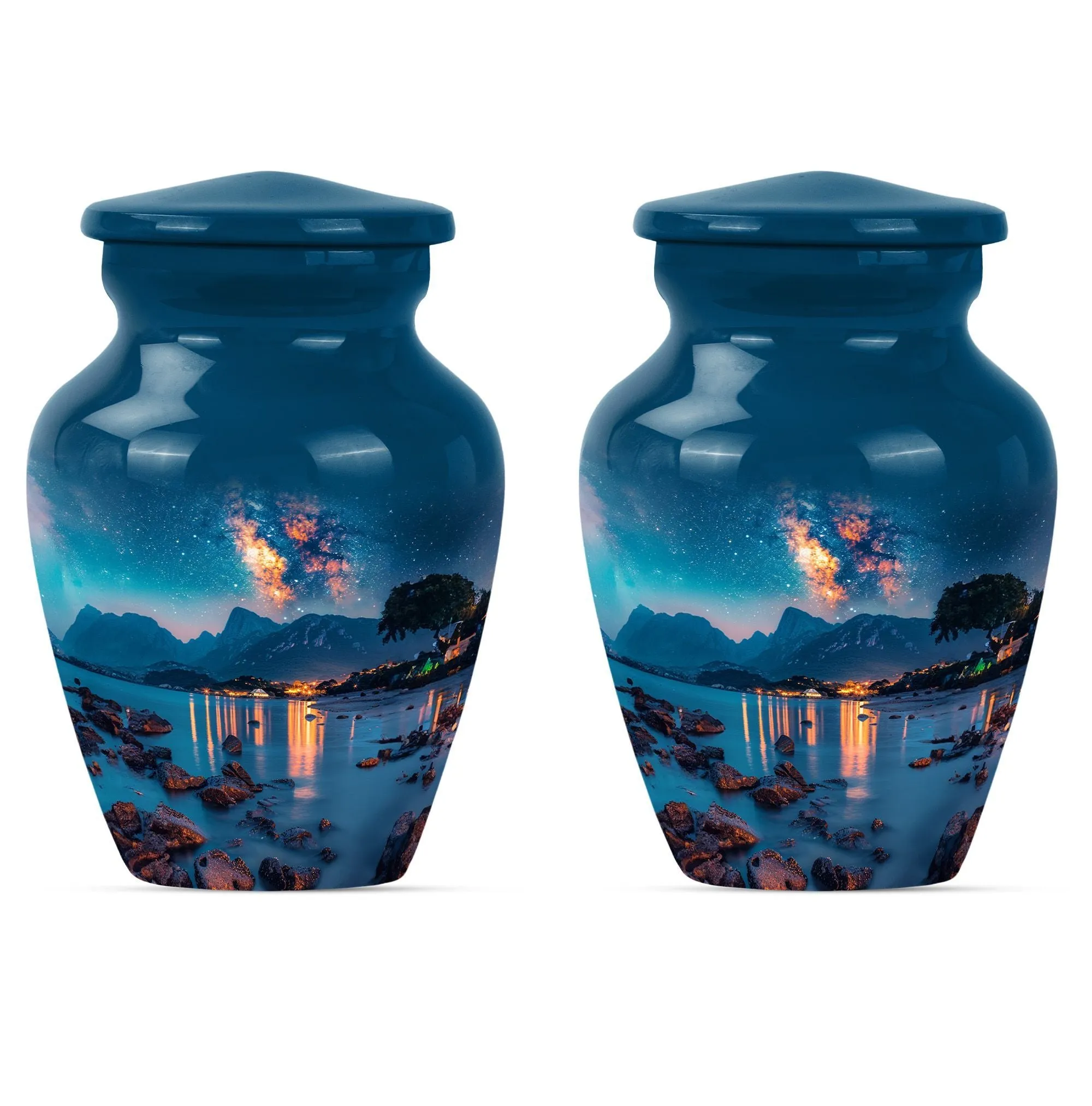 Milkyway Serenity: Timeless Cremation Urn For Cherished Memories