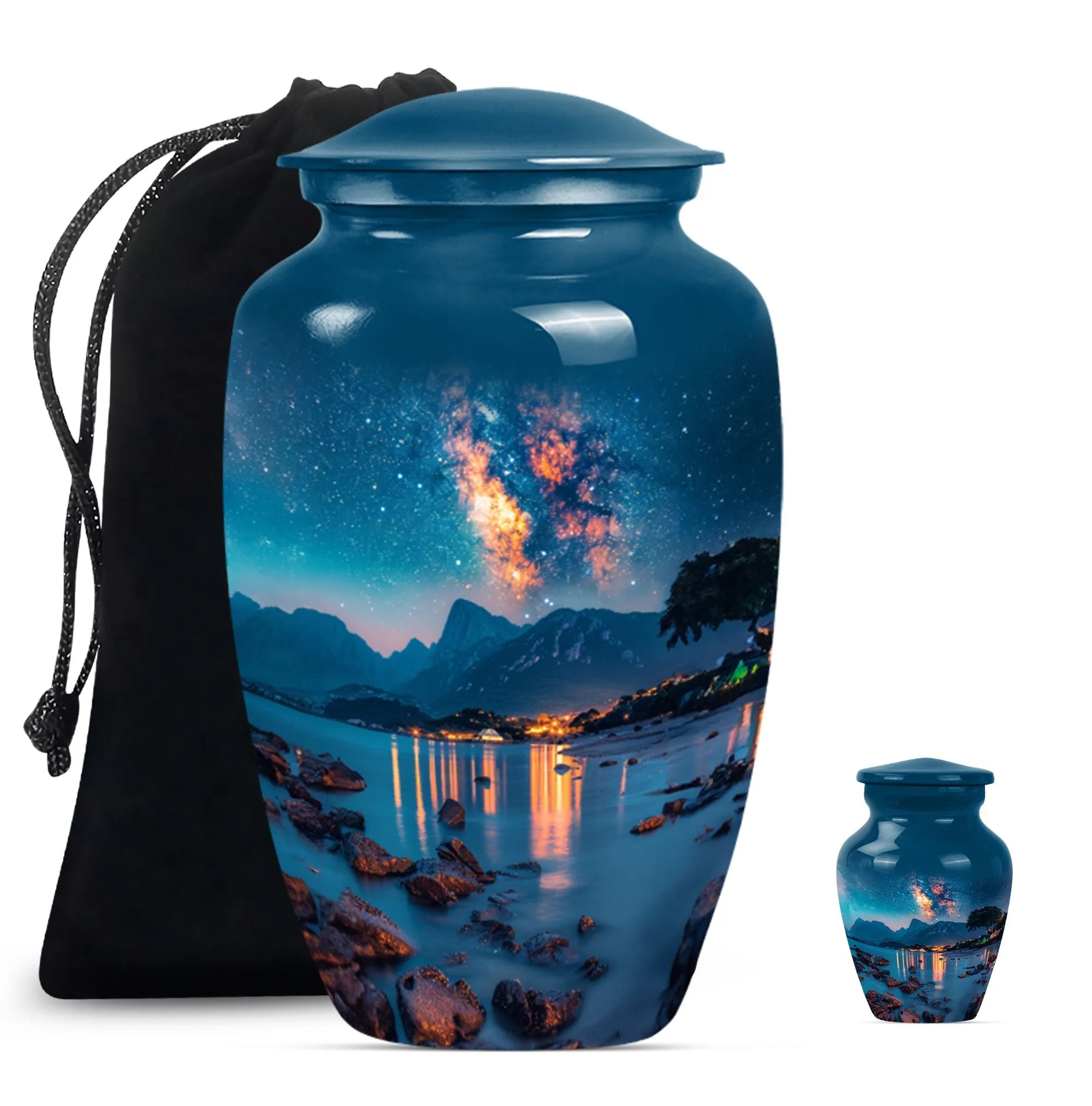 Milkyway Serenity: Timeless Cremation Urn For Cherished Memories