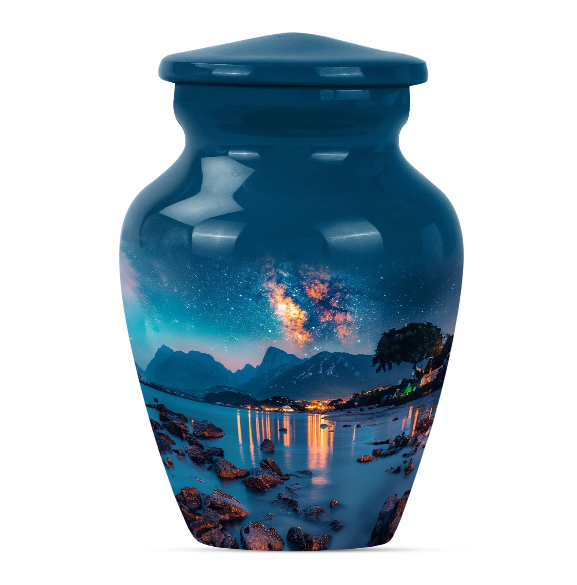 Milkyway Serenity: Timeless Cremation Urn For Cherished Memories