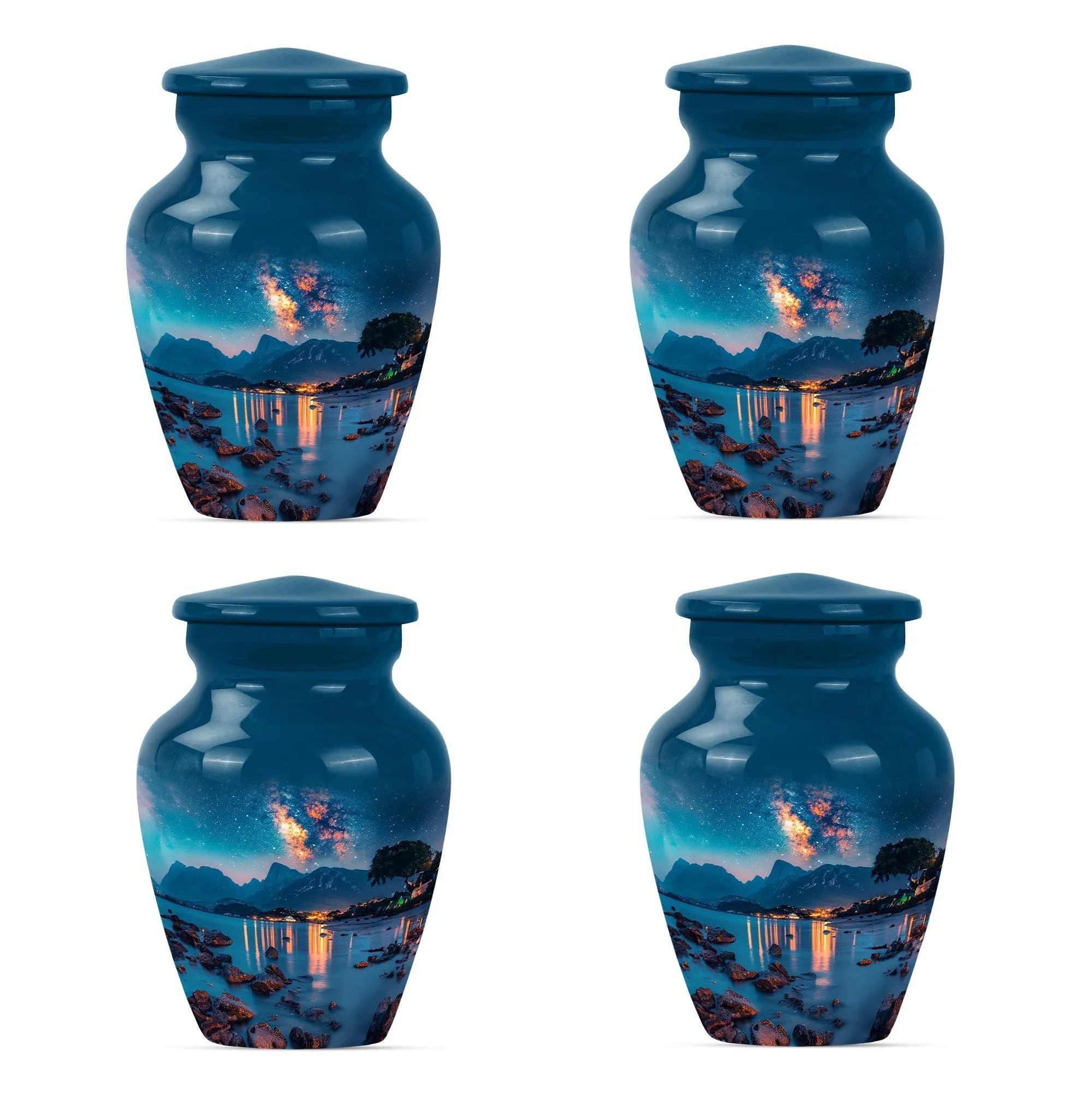 Milkyway Serenity: Timeless Cremation Urn For Cherished Memories