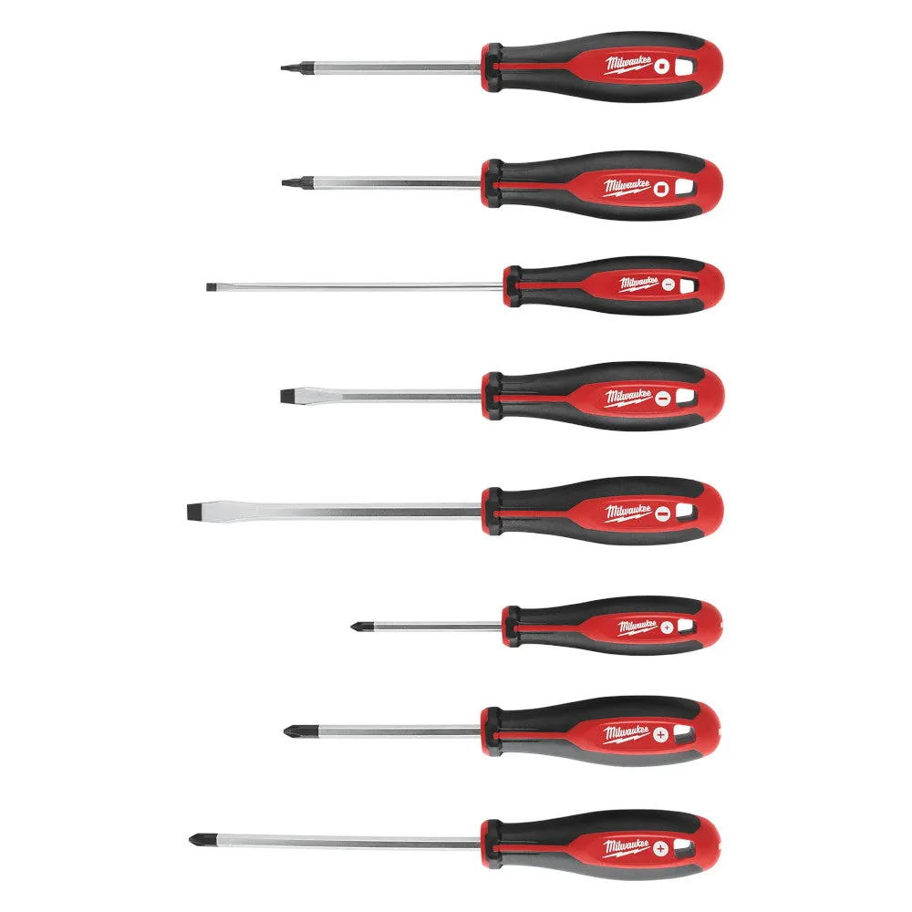 Milwaukee 48-22-2718 - 8pc Screwdriver Kit w/ Square