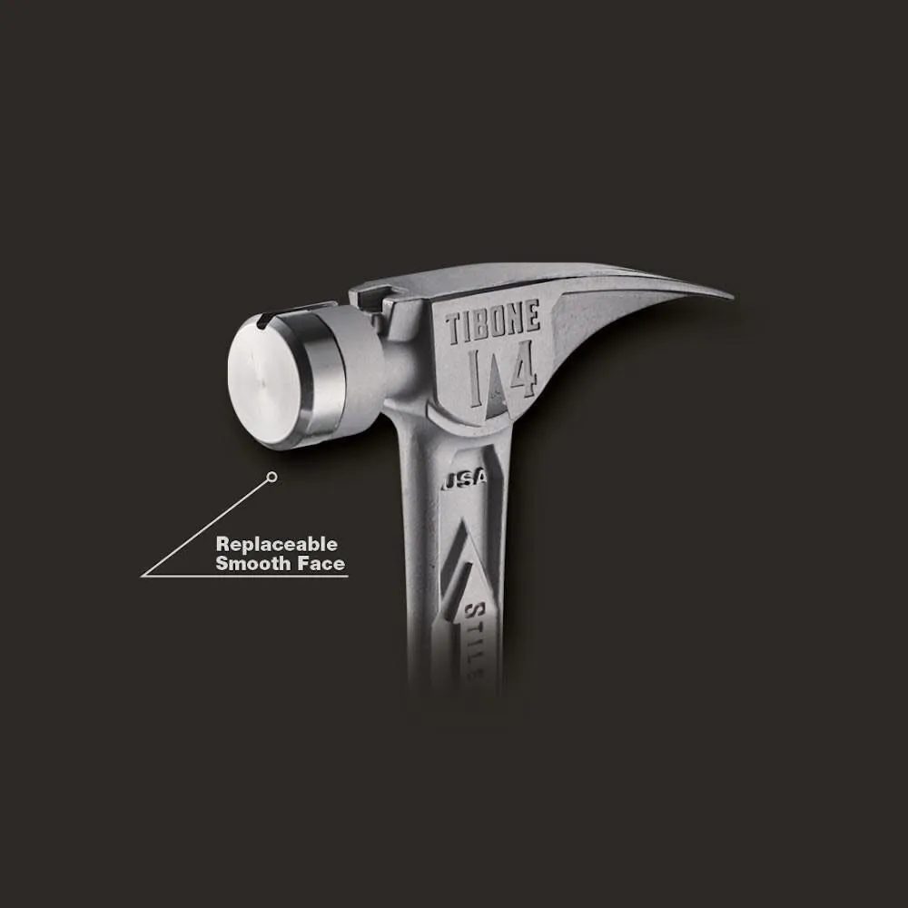 Milwaukee TIB14RSC - STILETTO® TIBONE™ 14oz Smooth/Curved Titanium Framing Hammer