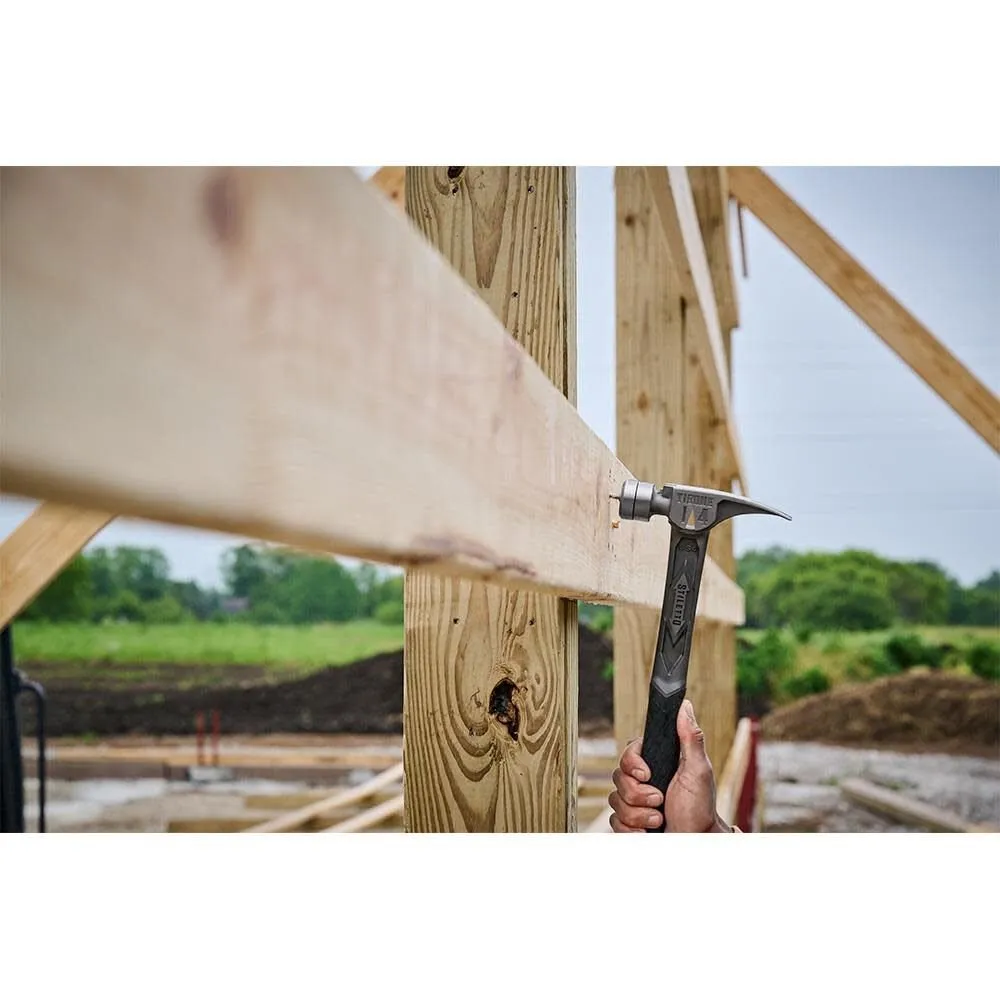 Milwaukee TIB14RSC - STILETTO® TIBONE™ 14oz Smooth/Curved Titanium Framing Hammer