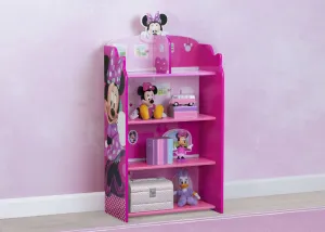 Minnie Mouse Wooden Playhouse 4-Shelf Bookcase