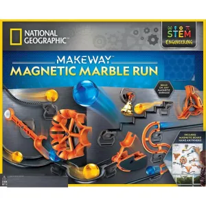 National Geographic 980357842 Magnetic Marble Run Maze Board