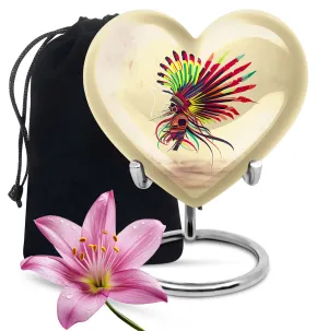 Native American Memorial Forever Cremation Urn, Distinctive