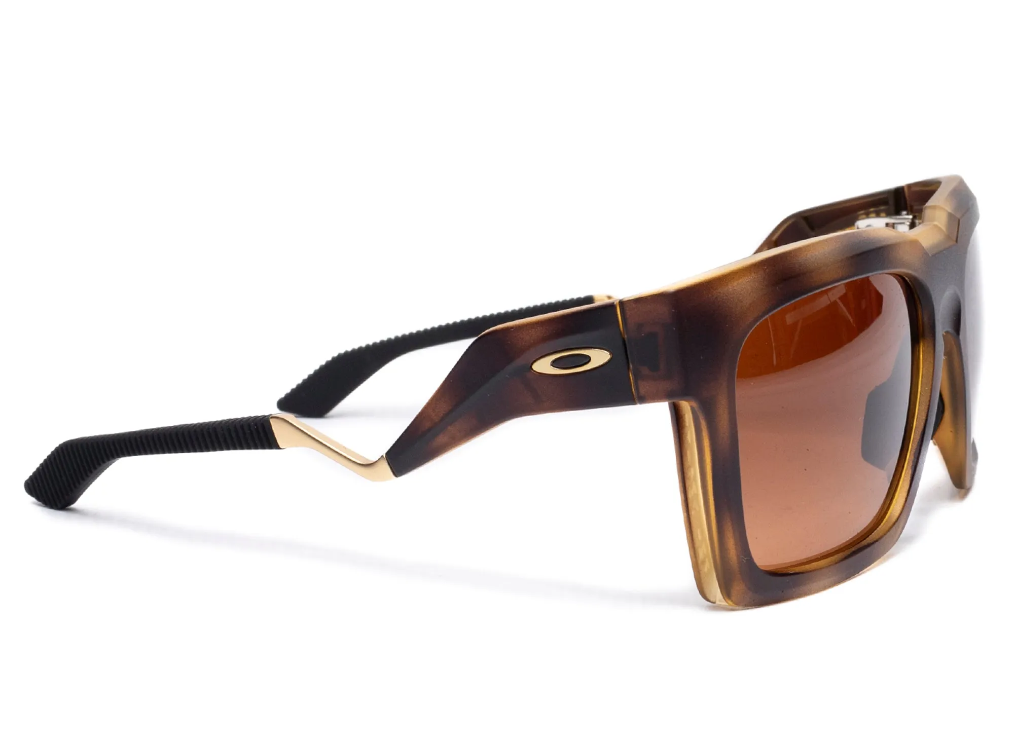 Oakley Enigma Ink Sunglasses in Matte Brown Tortoise w/ Prizm Brown Graphite Lenses