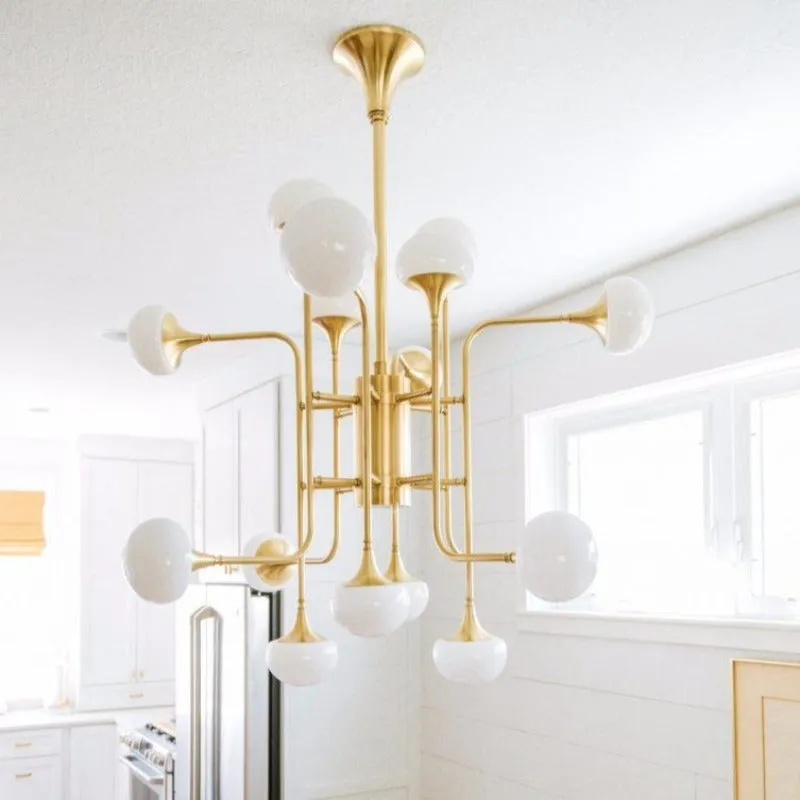 Oblate Spheroid Chandelier
