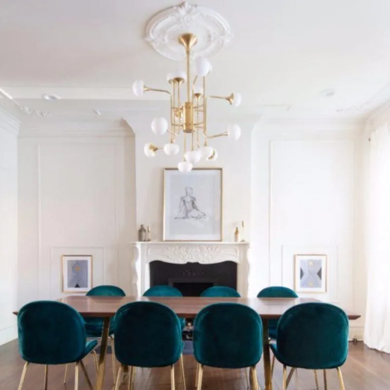 Oblate Spheroid Chandelier