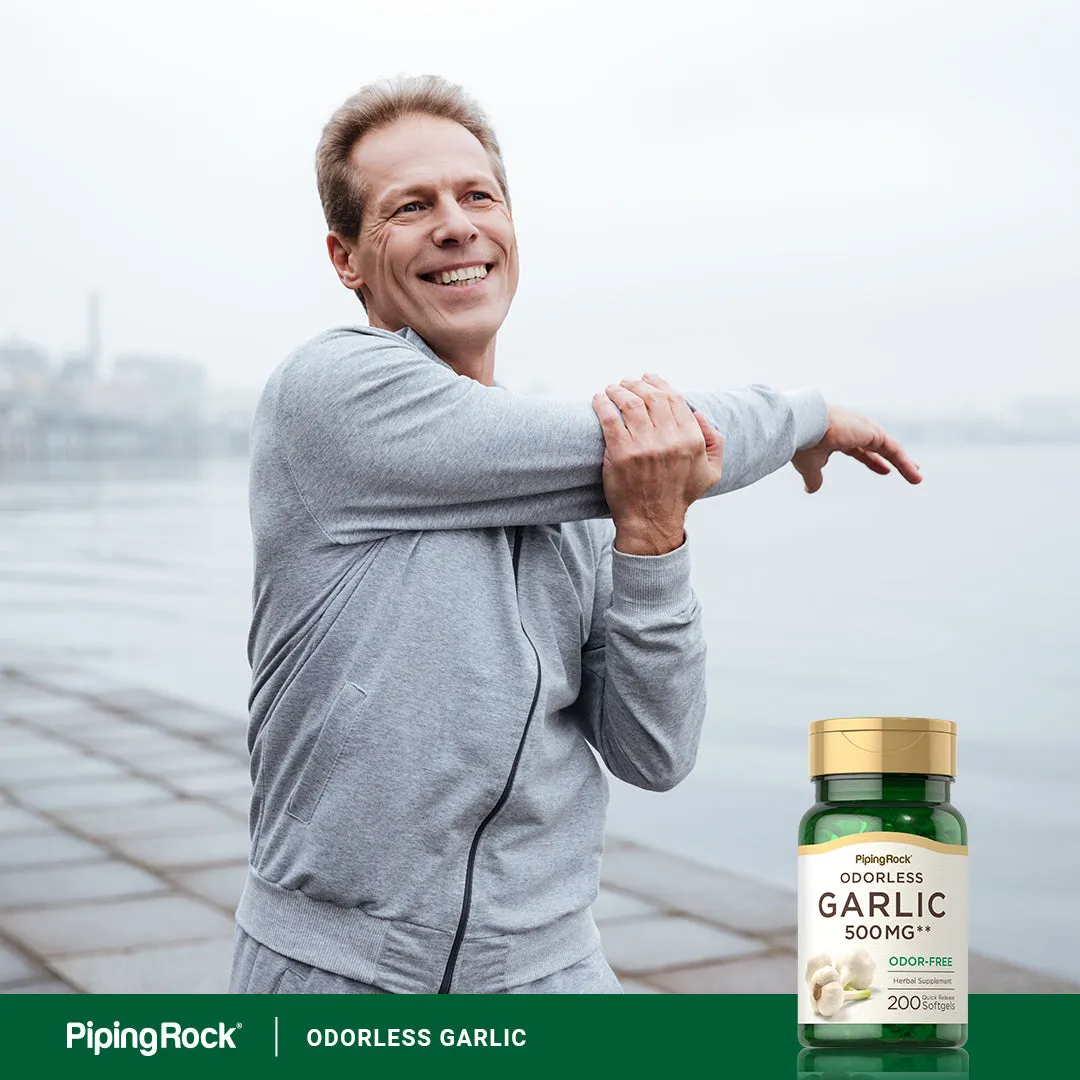 Odorless Garlic, 500 mg, 200 Quick Release Softgels