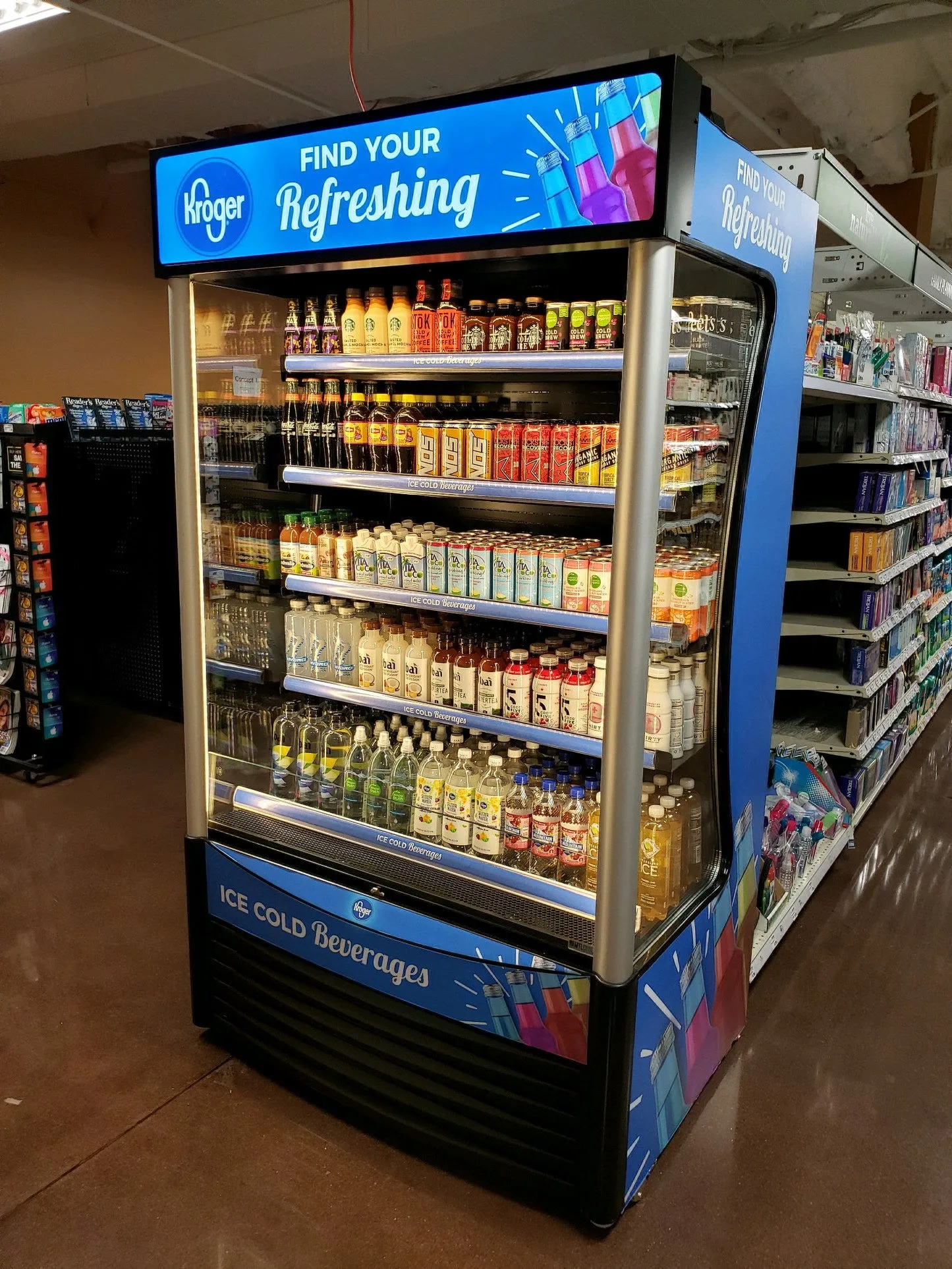 OFC 46"S Open Air Grab& Go Display Refrigerator