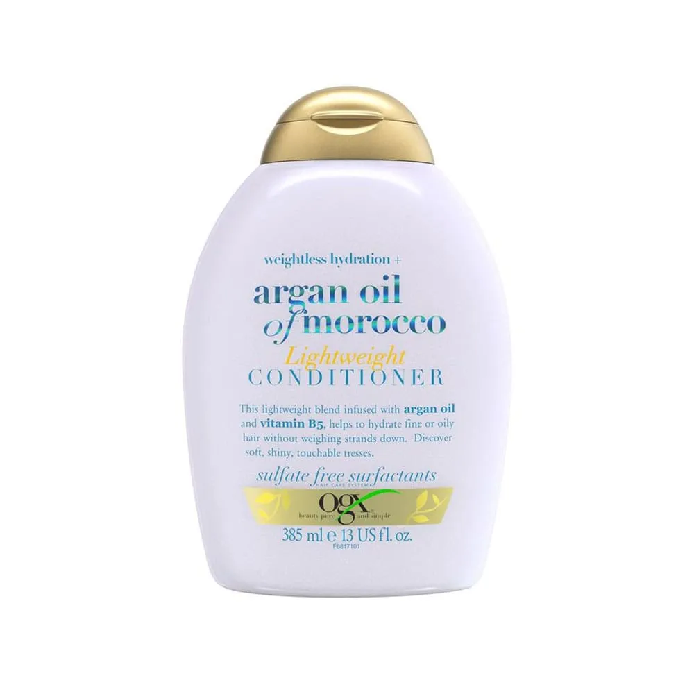 OGX Conditioner Weightless Hydration   Argan Oil Of Morocco 385ml