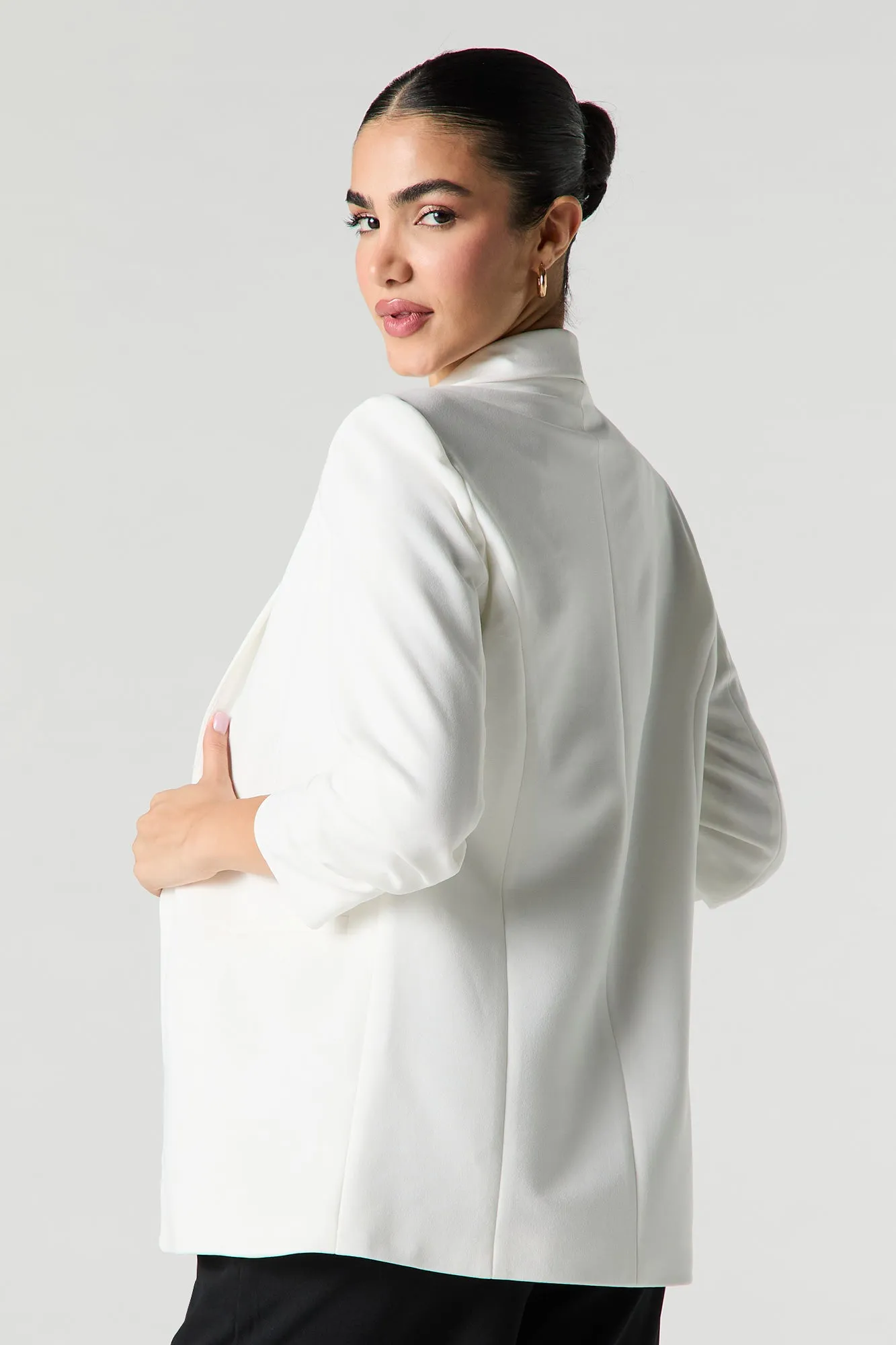 Open Front Blazer
