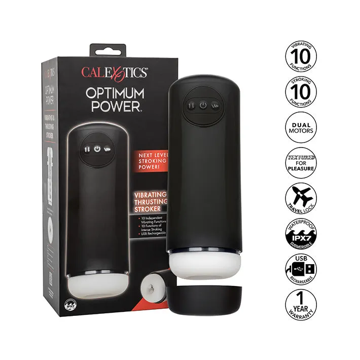 Optimum Power Vibrating & Thrusting Stroker
