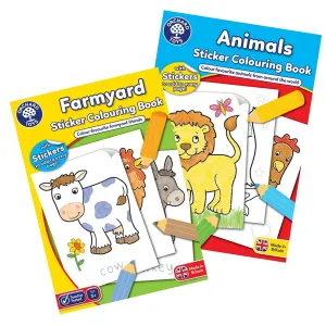 Orchard Toys Animals and Farmyard Colouring Books