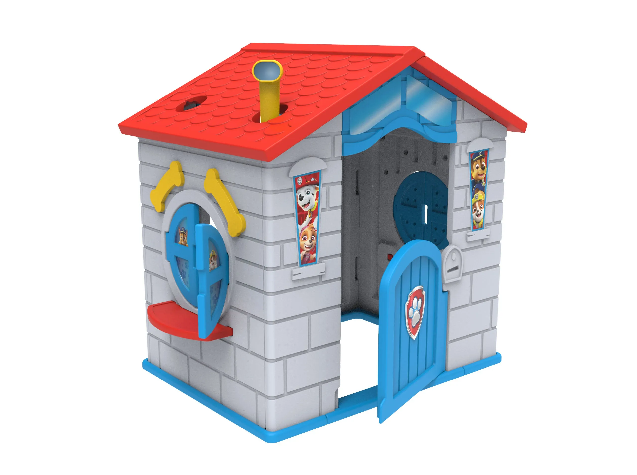 PAW Patrol Plastic Indoor/Outdoor Playhouse with Easy Assembly by Delta Children
