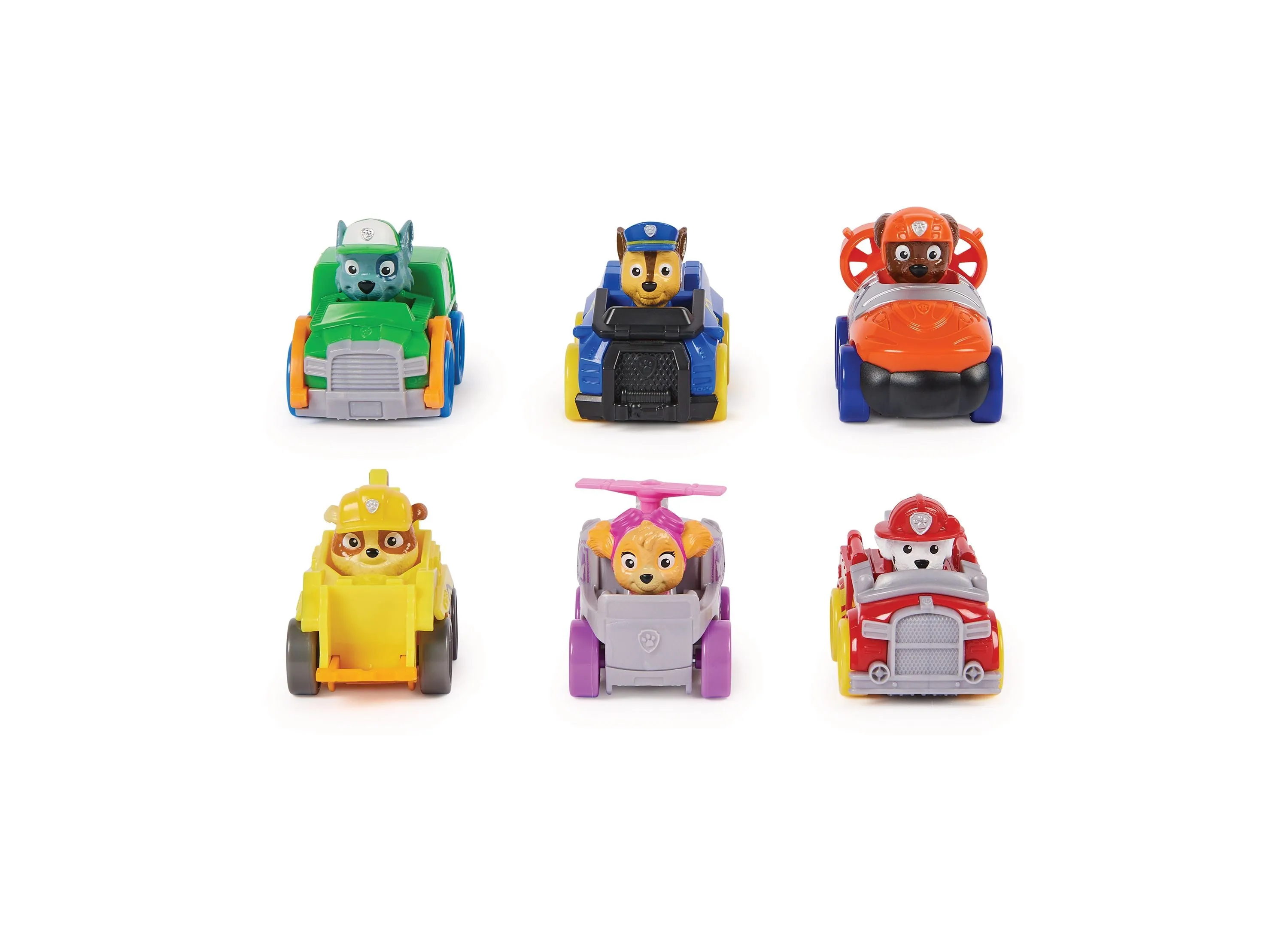 Paw Patrol Rescue Wheels Pup Squad Racers 6-Pack