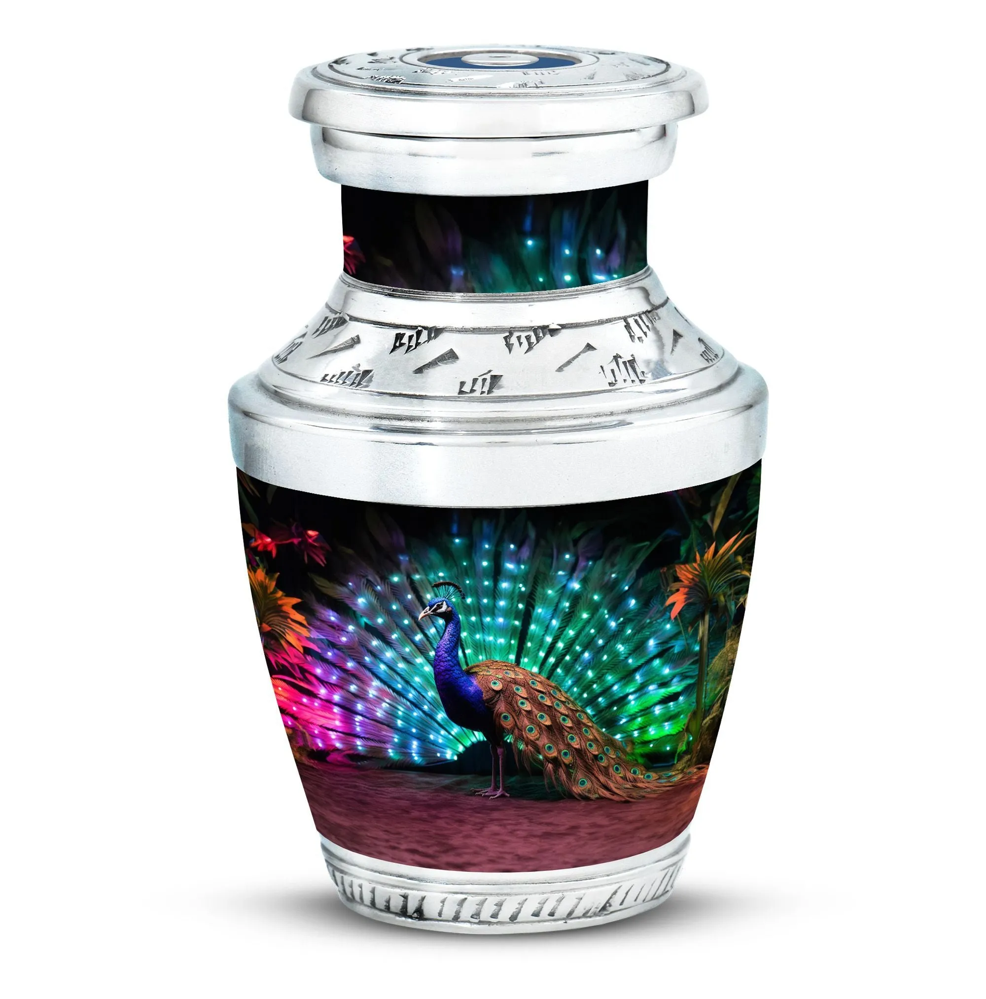 Peacock Cremation Urn: Elegant Remembrance Place for Loved Ones