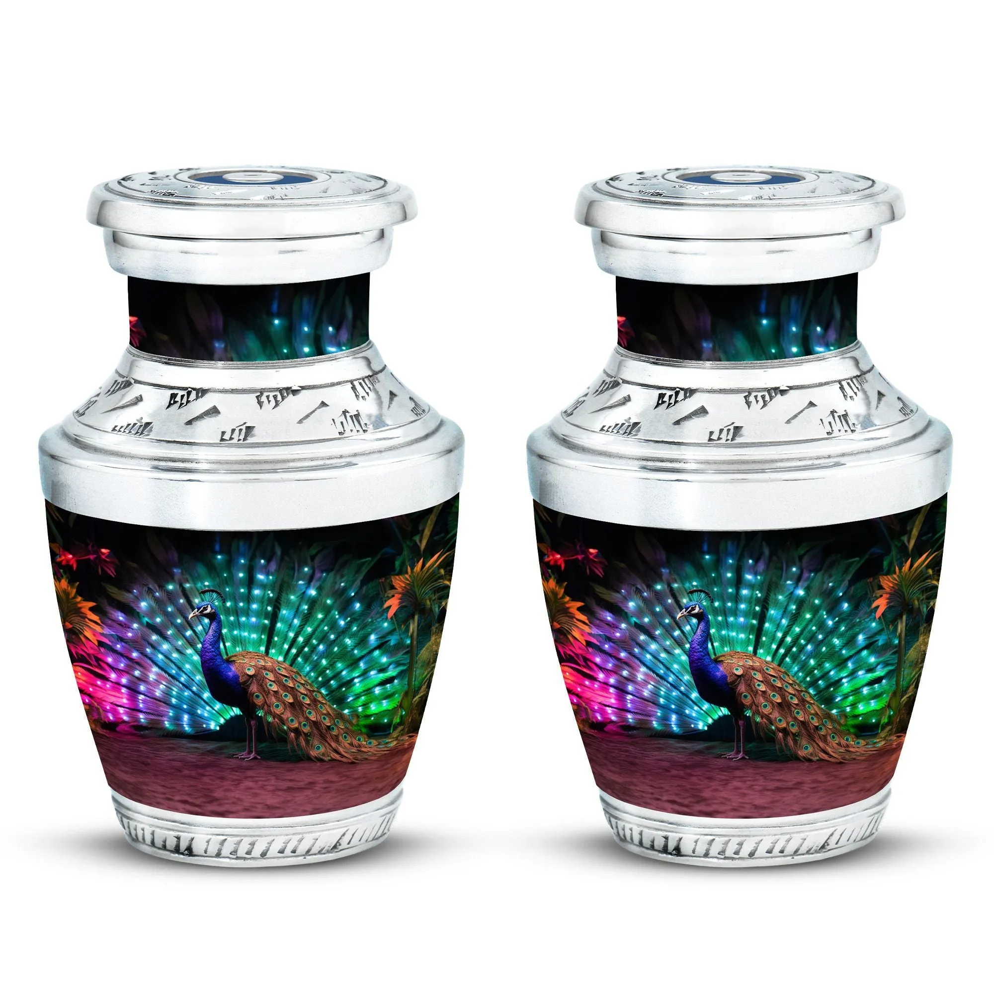 Peacock Cremation Urn: Elegant Remembrance Place for Loved Ones