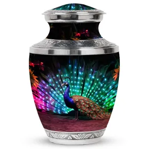 Peacock Cremation Urn: Elegant Remembrance Place for Loved Ones