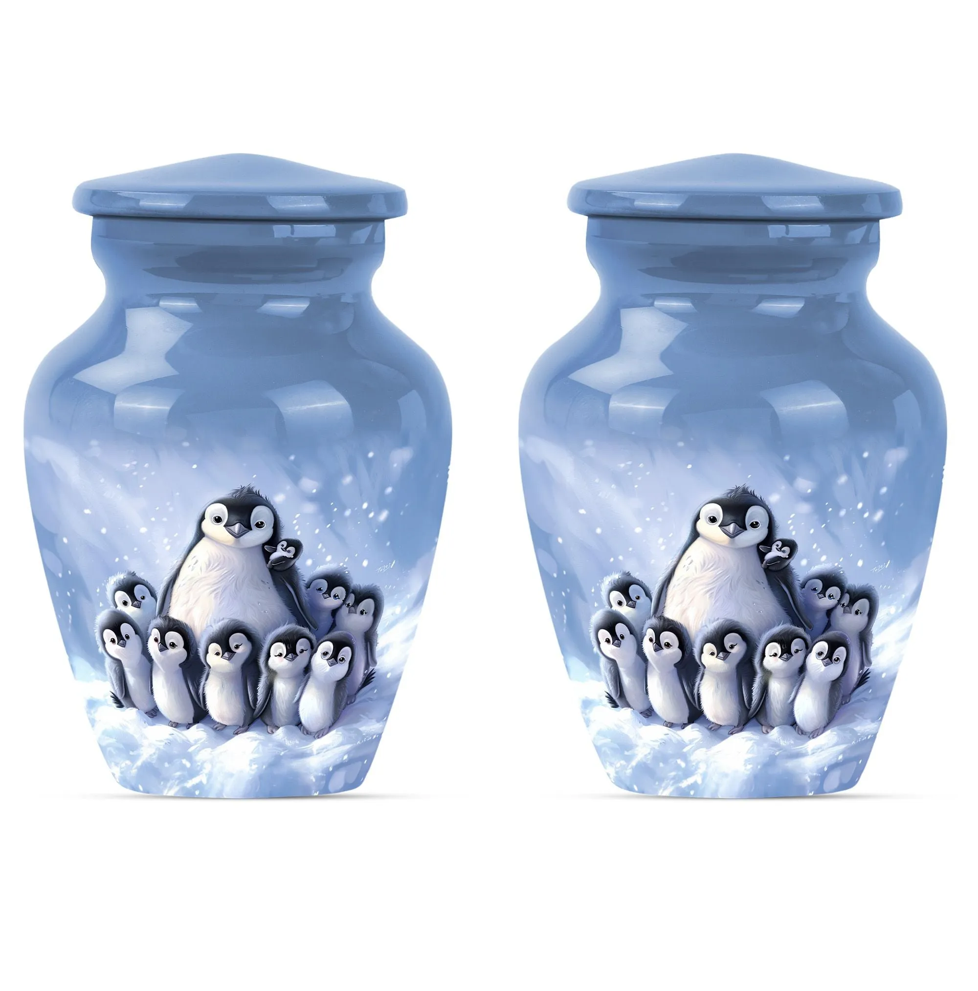 Penguin Urn: Unique Cremation Artifact for loving Memories