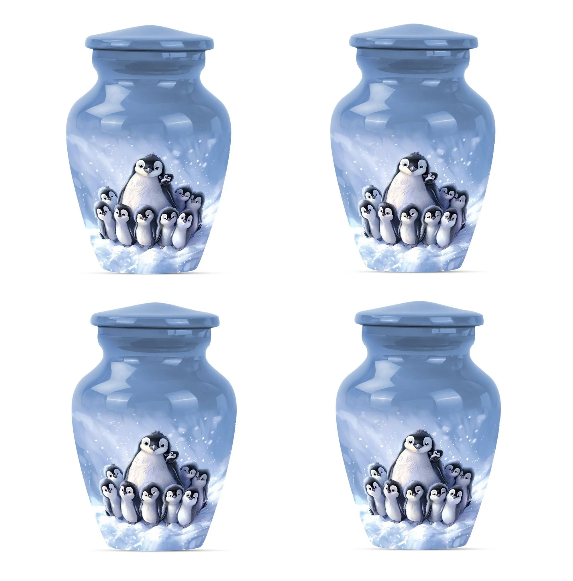Penguin Urn: Unique Cremation Artifact for loving Memories