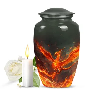 Phoenix Urn for Mom - Unique Memorial Funeral Remembrance