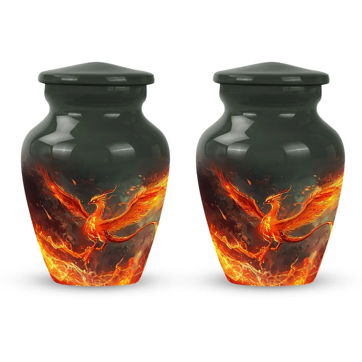 Phoenix Urn for Mom - Unique Memorial Funeral Remembrance