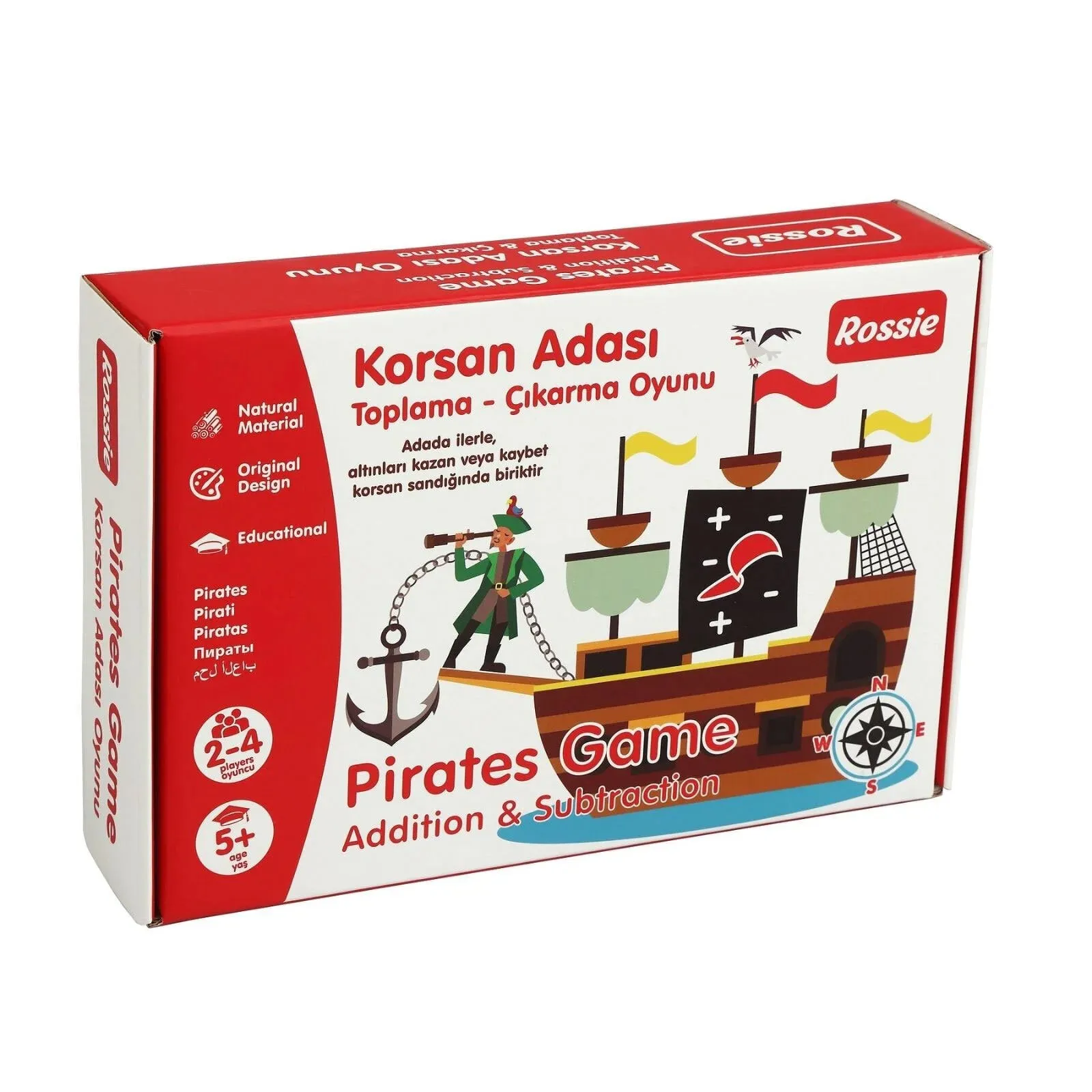 Pirates Addition & Subtraction Game