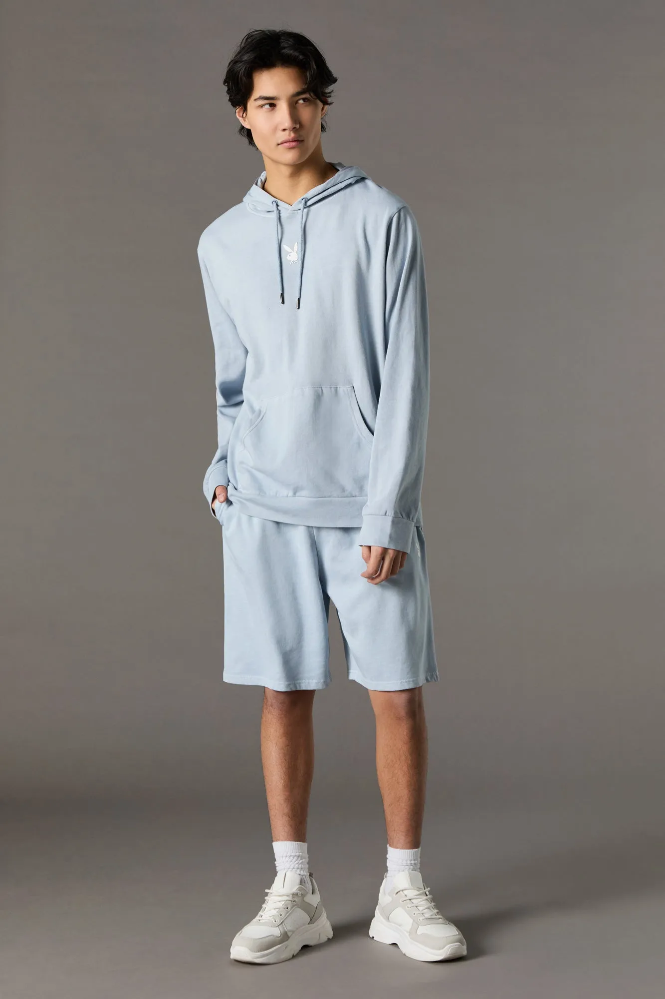 Playboy High Density Washed Fleece Short
