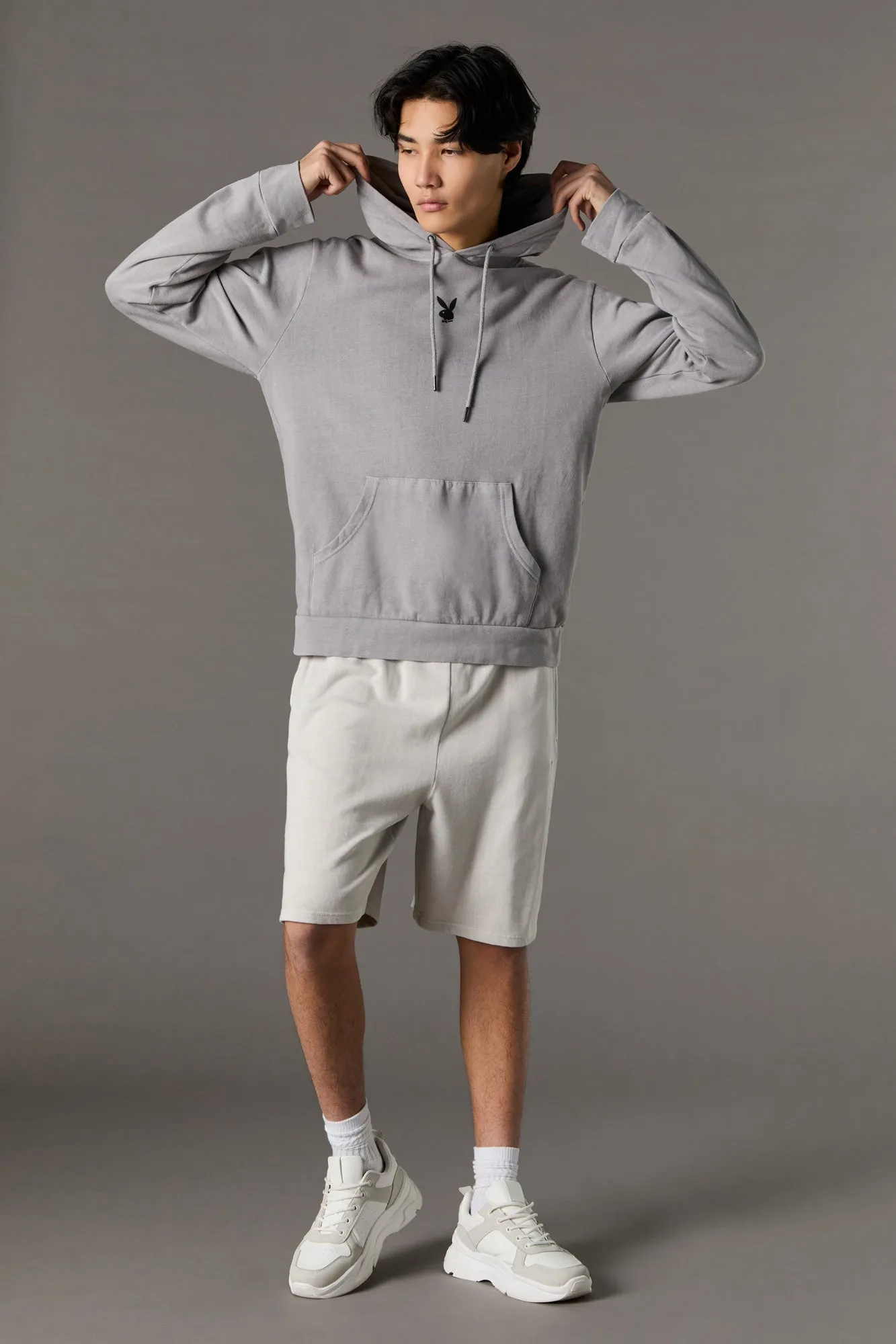 Playboy High Density Washed Fleece Short