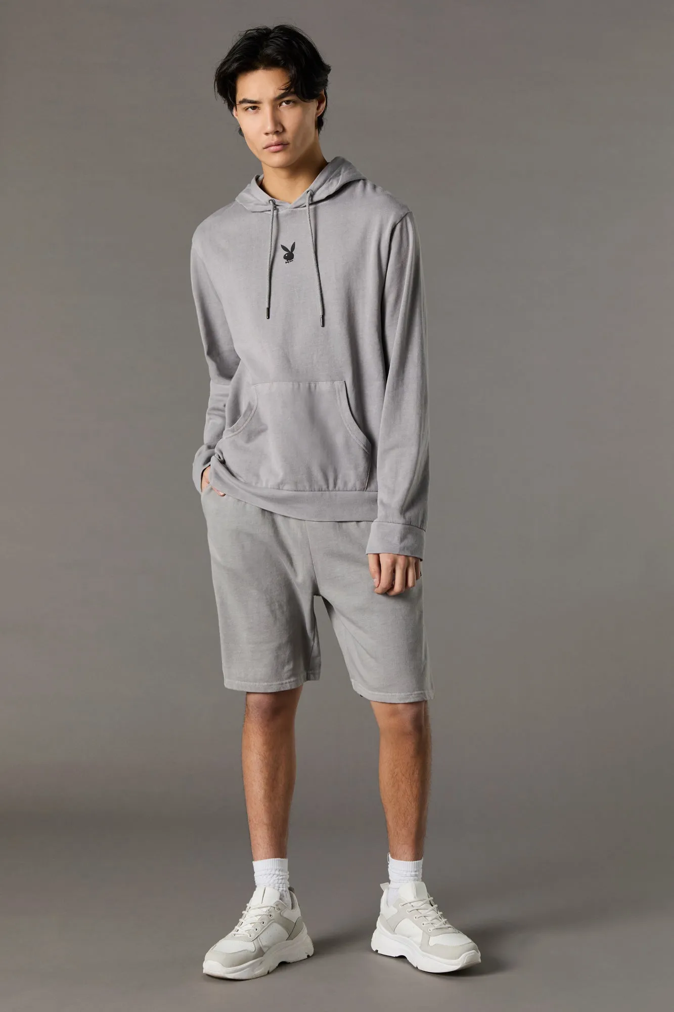 Playboy High Density Washed Fleece Short