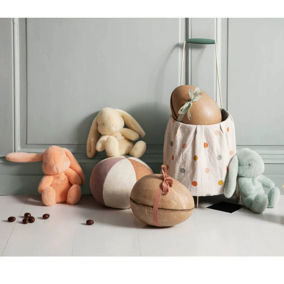 Plush Bunny in Egg