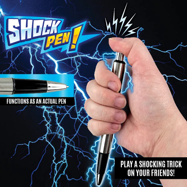 Practical Joke Gag Shock Pen - 6 Pieces Per Retail Ready Display 25147
