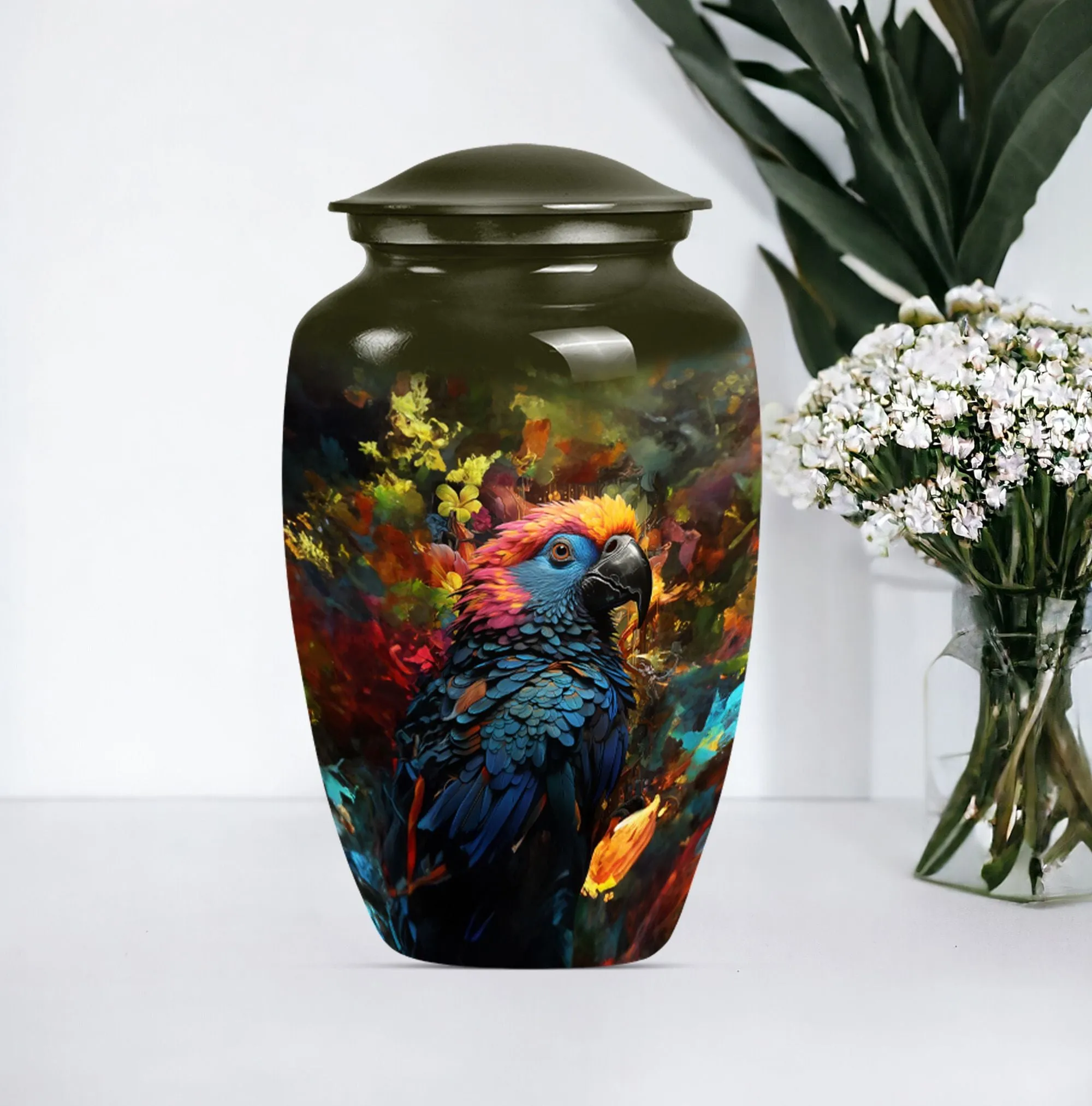Puffin Bird Elegy - Lasting Tribute Cremation Urn For Ashes