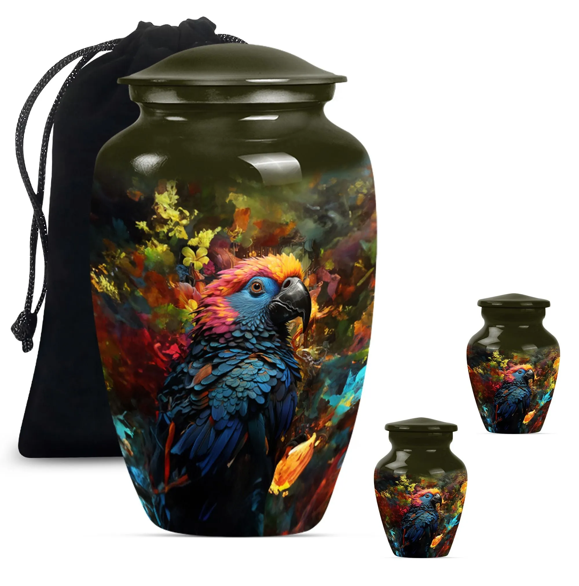 Puffin Bird Elegy - Lasting Tribute Cremation Urn For Ashes