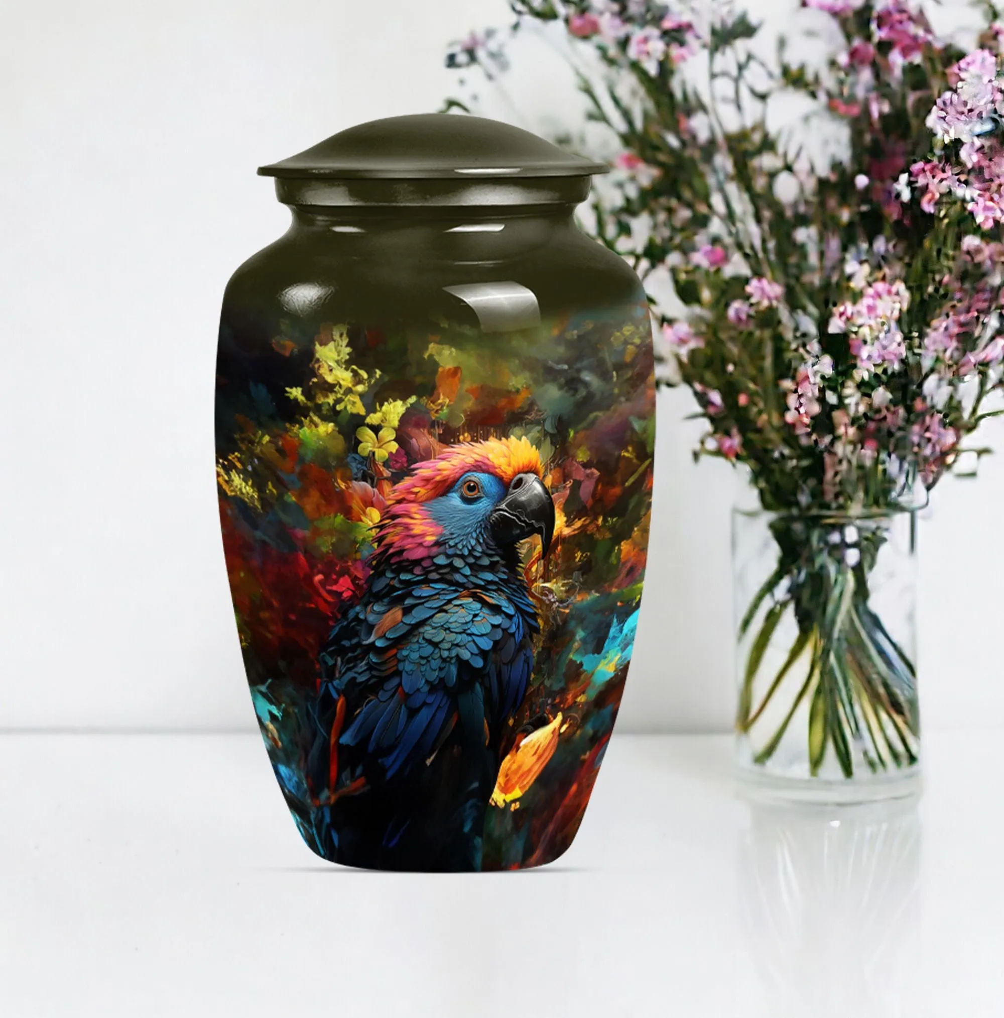 Puffin Bird Elegy - Lasting Tribute Cremation Urn For Ashes